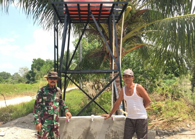 TNI Manunggal Membangun Desa (TMMD) ke-129 Kodim 0413/Bangka Hadirkan Solusi Air Bersih, Warga Desa Deniang Kini Nikmati Fasilitas Sumur Bor