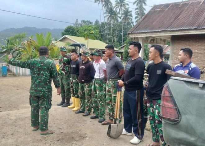 Sertu Saharuddin Pimpin Apel Pagi, Satgas TMMD ke-129 Kodim 1407/Bone Matangkan Kesiapan Personel