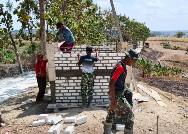 Wujudkan Impian Bertahun-Tahun, Satgas TMMD 129 dan Warga Kebut Pembangunan Tandon Air Bersih Dusun Bakon