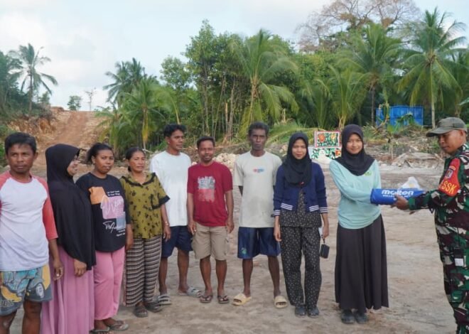 Sekdes Polewali Apresiasi Satgas TMMD Ke-129 atas Bantuan Sarana Olahraga
