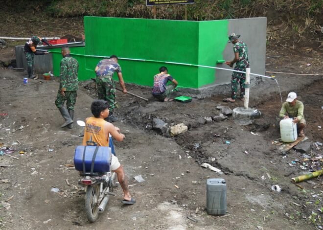 Bak Penampungan Belum Rampung, Warga Desa Sekardadi Sudah Rasakan Manfaat Air Bersih