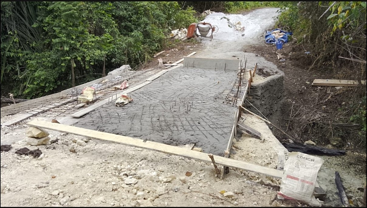 Pembangunan Jembatan TMMD Ke-129 Sedang Menuju Puncak Penyelesaian