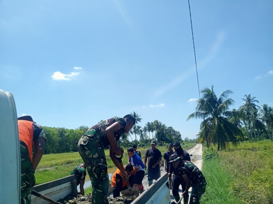 Jalan 1,2 Kilometer TMMD Ke-129 Dipacu, Warga Segera Nikmati Akses Transportasi yang Lebih Baik