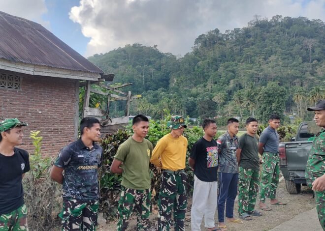 Personel Satgas TMMD ke-129 Kodim 1407/Bone Gelar Apel Pagi, Pastikan Kesiapan Maksimal Sebelum Bekerja
