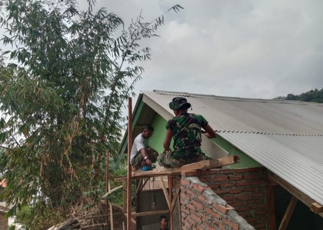 Akankah Rumah Bapak Siswanto Menjadi Simbol Keberhasilan TMMD ke-129? Progres Terus Dikebut Satgas