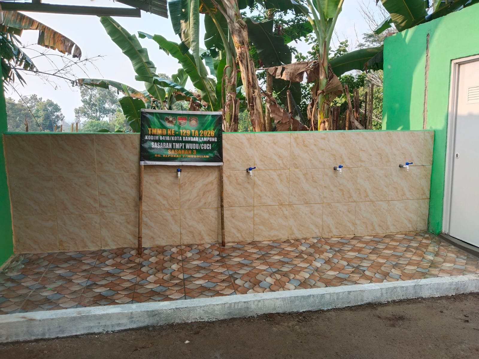 Mushola di Pinang Jaya Direnovasi Satgas TMMD Warga Semakin Nyaman Beribadah