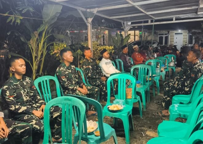 Dekat dengan Rakyat di Setiap Momen, Satgas TMMD ke-129 Kodim 0620/Kab. Cirebon Menghadiri Tahlil Almarhumah Ibu Sukari sebagai Wujud Sinergi dan Kepedulian