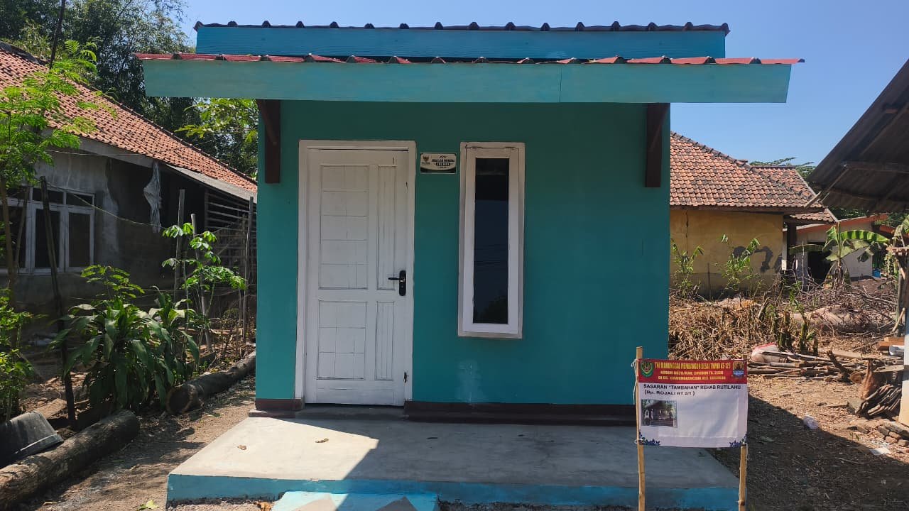Hunian Layak Kini Terwujud, Rehab RTLH Rumah Bapak Rojali dalam Program TMMD ke-129 Kodim 0620/Kab. Cirebon Rampung 100 Persen
