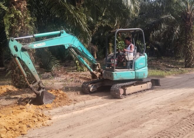 Akselerasi Pembukaan Jalan, Satgas TMMD Ke-129 Kodim 0413/Bangka Genjot Ruas Penghubung Desa Deniang dan Penyamun