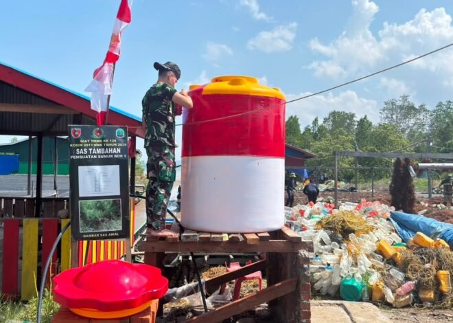 Kades Liang Bunyu Apresiasi TMMD Ke-129 Kodim 0911/Nunukan, Sumur Gravitasi Jadi Solusi Krisis Air Bersih Warga