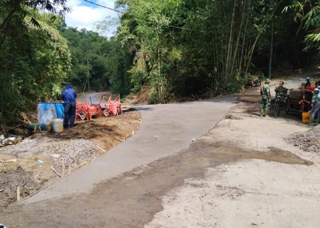 TMMD Ke-129 Bangun Semangat Menyama Braya, Kebersamaan TNI dan Warga Jadi Kekuatan Pembangunan Desa