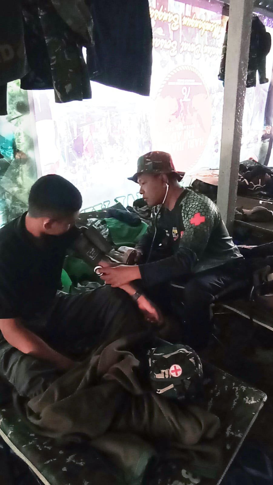 Tim Kesehatan Satgas TMMD Ke-129 Siaga 24 Jam, Dukung Kelancaran Pembangunan di Desa Sekardadi