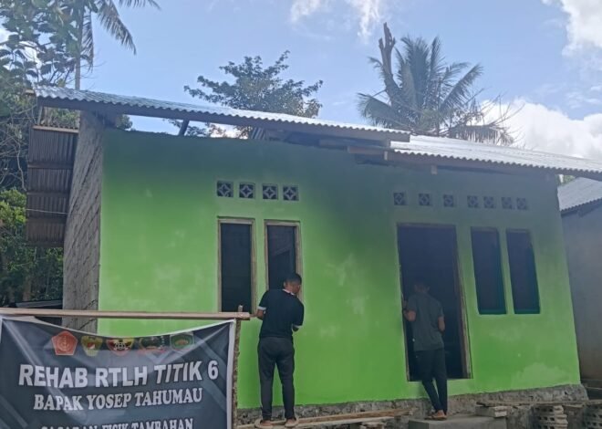Dari Rumah Lapuk Jadi Kokoh, Kebahagiaan Bapak Yosep Tahu Mau Menyambut Hari ke-22 TMMD Kodim Belu