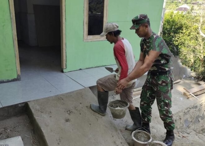 Satgas TMMD Ke-129 Kodim 0410/KBL Pacu Pembangunan di Pinang Jaya, Kolonel Arm Roni Hermawan: Setiap Jengkal Pekerjaan Adalah Bukti Pengabdian TNI untuk Rakyat