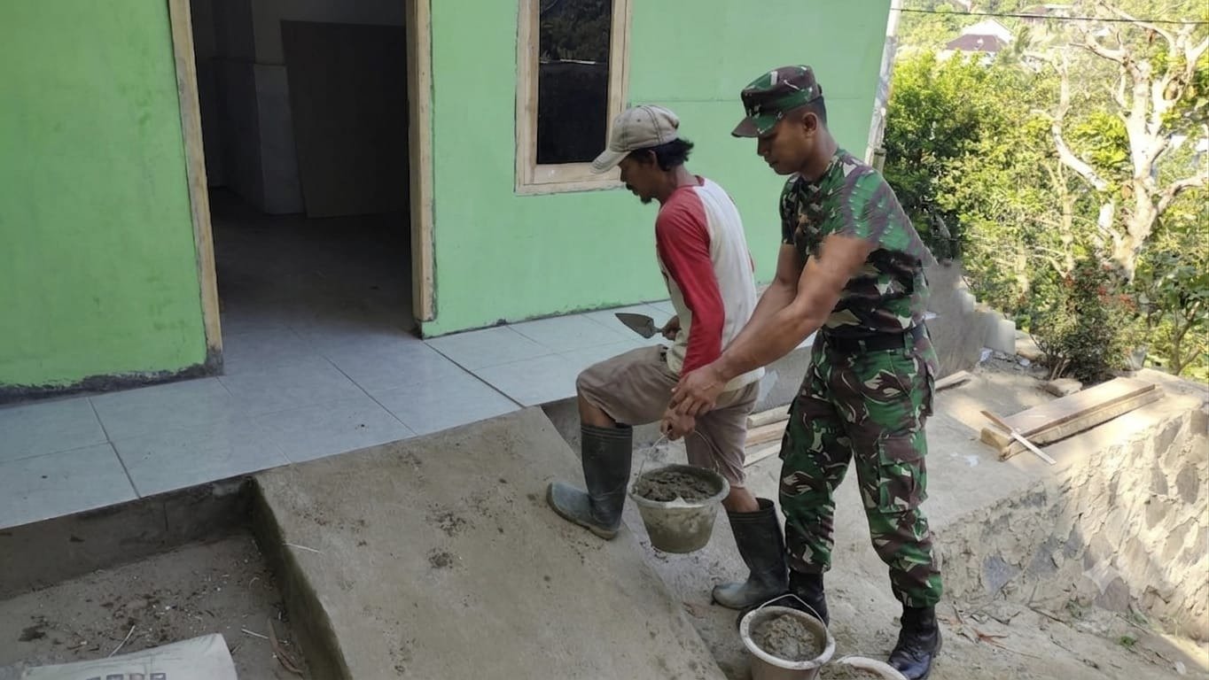 Satgas TMMD Ke-129 Kodim 0410/KBL Pacu Pembangunan di Pinang Jaya, Kolonel Arm Roni Hermawan: Setiap Jengkal Pekerjaan Adalah Bukti Pengabdian TNI untuk Rakyat