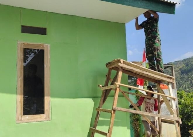Dari Rumah Hingga Sumur Bor, TMMD Ke-129 Hadir Menjawab Kebutuhan Warga Pinang Jaya