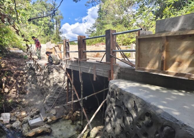 Tingkatkan Mobilitas Masyarakat, Rehabilitasi Jembatan TMMD di Sorong Selatan Hampir Selesai