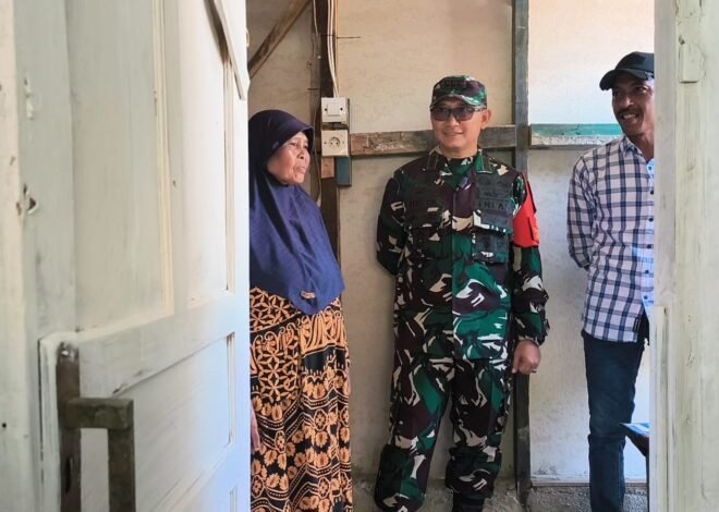 Pastikan TMMD Berjalan Optimal, Danrem 063/Sunan Gunung Jati Tinjau Langsung Pelaksanaan TMMD ke-129 Kodim 0620/Kab. Cirebon di Desa Luwung Kencana