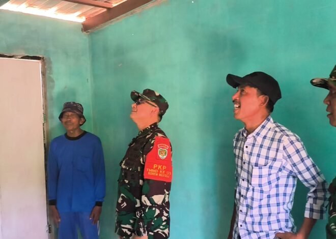 Komitmen Wujudkan Pembangunan Berkualitas, Danrem 063/Sunan Gunung Jati Tinjau Pelaksanaan dan Sasaran TMMD ke-129 Kodim 0620/Kab. Cirebon