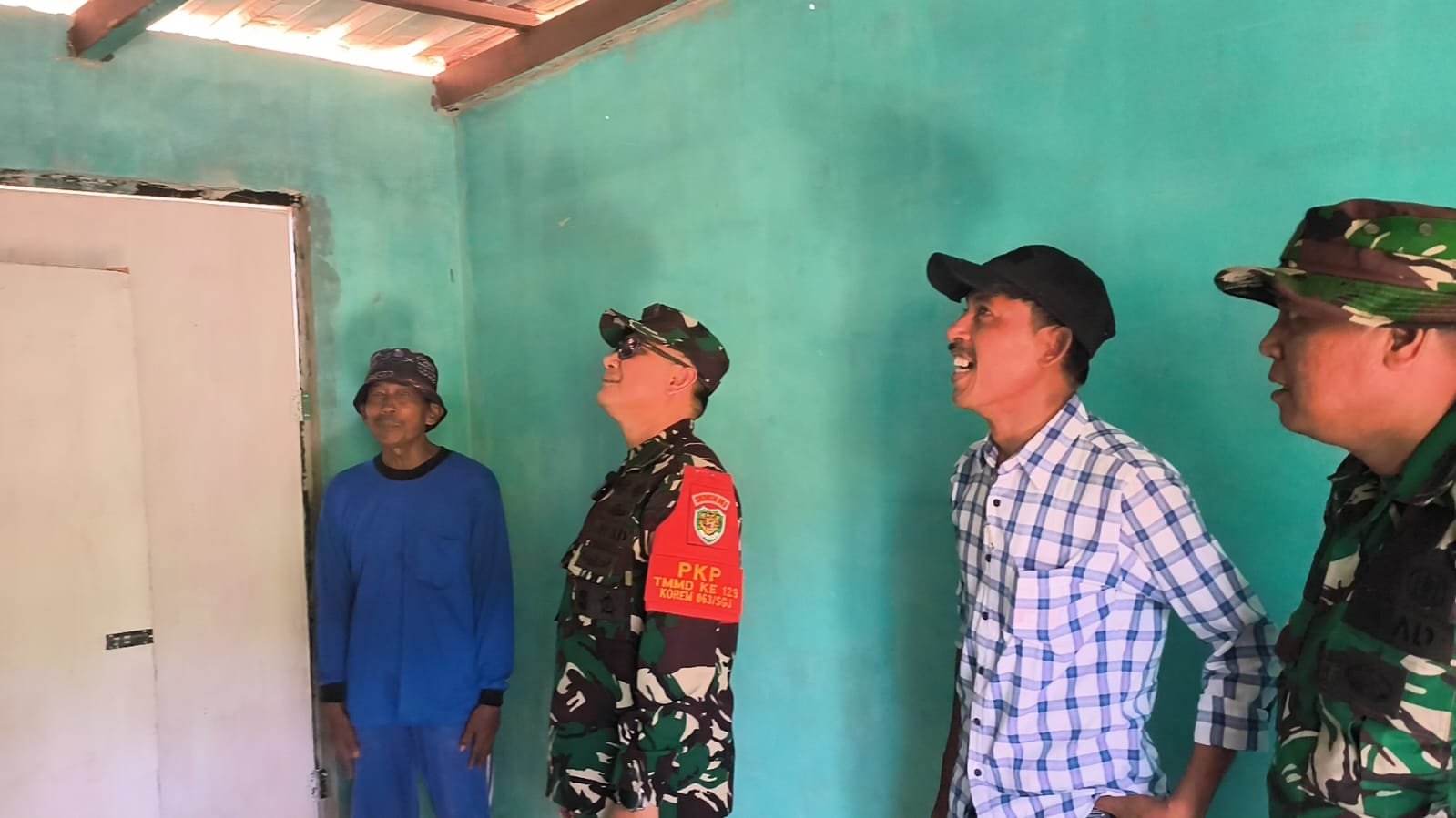 Komitmen Wujudkan Pembangunan Berkualitas, Danrem 063/Sunan Gunung Jati Tinjau Pelaksanaan dan Sasaran TMMD ke-129 Kodim 0620/Kab. Cirebon