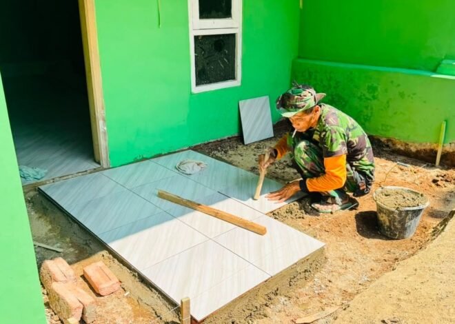 Progress Pembangunan RTLH Siswanto Menuju Penyelesaian di Bandar Lampung