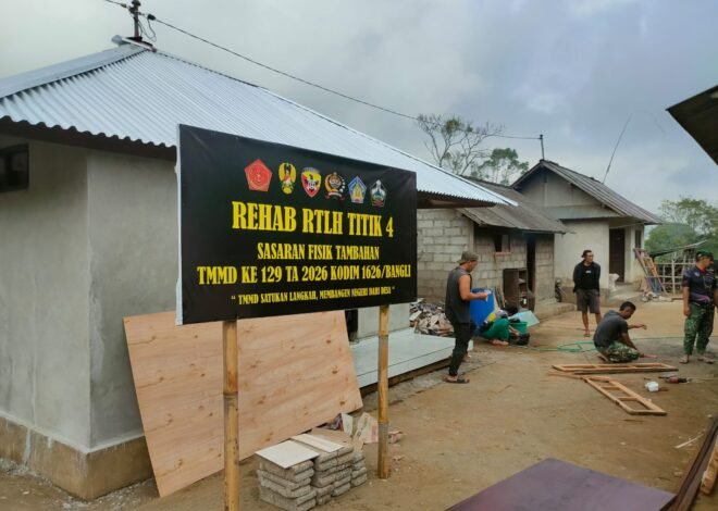 Finishing RTLH Ni Nengah Madri Dikerjakan Teliti Demi Hasil Berkualitas