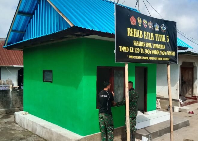Pemasangan Jendela Sempurnakan Hunian Layak bagi Penerima RTLH TMMD