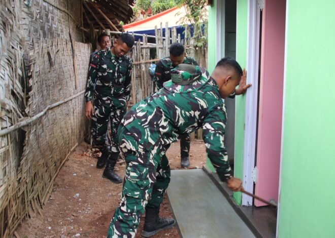 MCK TMMD Ke-129 Kodim 0412/LU Rampung 100 Persen, Siap Dimanfaatkan Warga