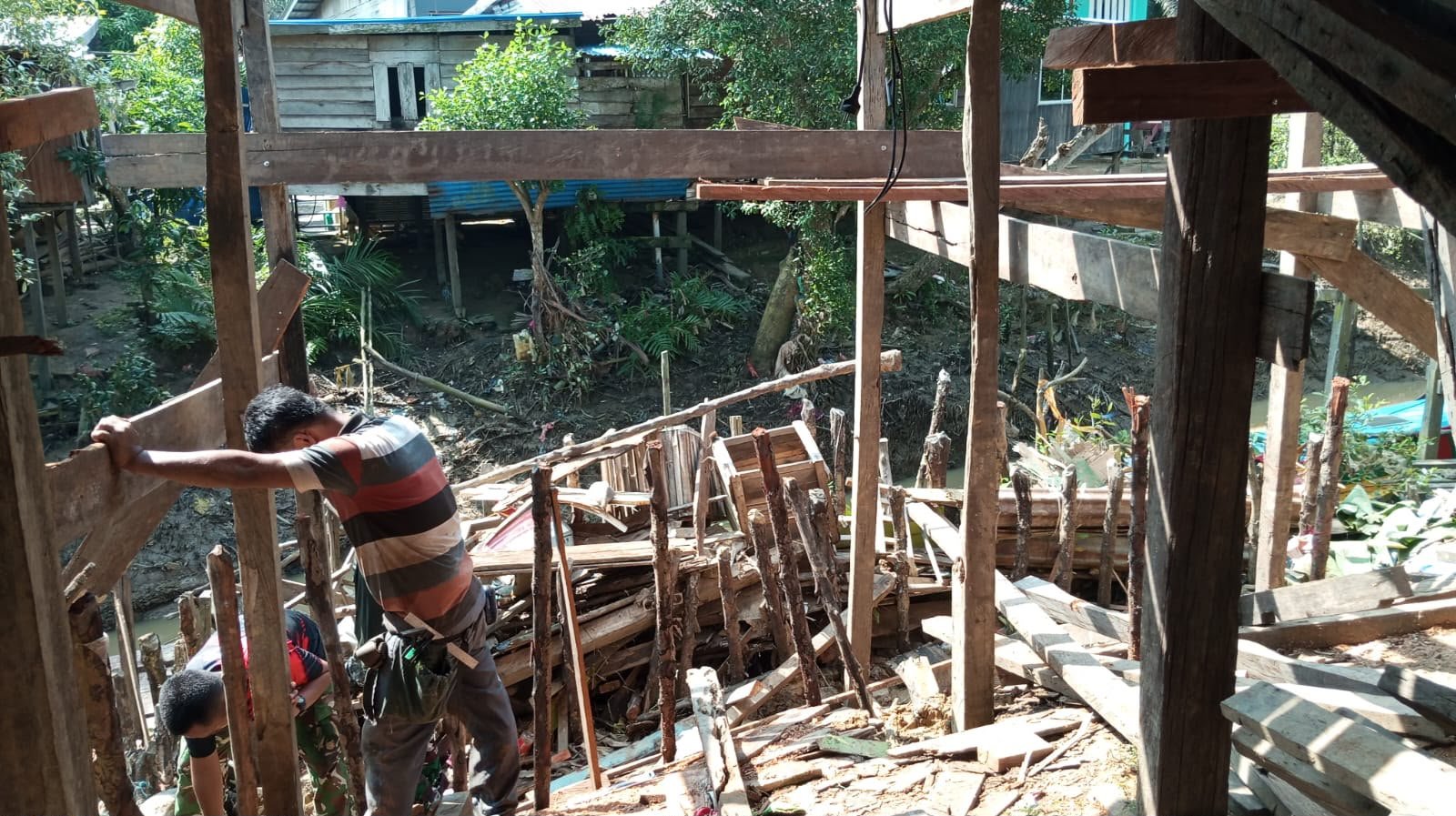 Lima Unit RTLH Dibangun, TMMD Wujudkan Rumah Layak Huni bagi Warga Perbatasan