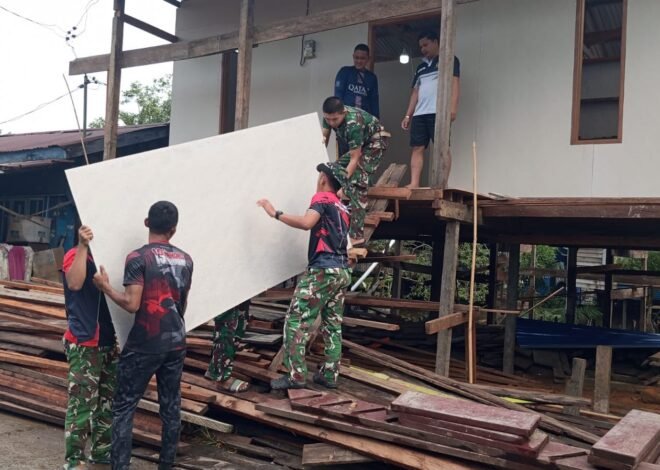 Menanam Harapan di Bumi Tlemang: Tim Wasev TMMD dari Waaster Kasal Bersama Forkopimda Lamongan Hadirkan Asa Air Bersih dan Hijaukan Lingkungan Lewat TMMD