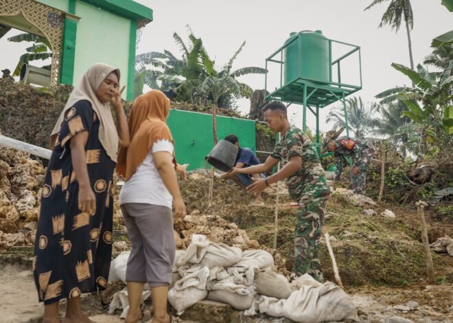 TMMD Ke-129 Kodim 1311/Morowali Jalin Keakraban Bersama Warga, Wujudkan Kemanunggalan TNI dengan Rakyat