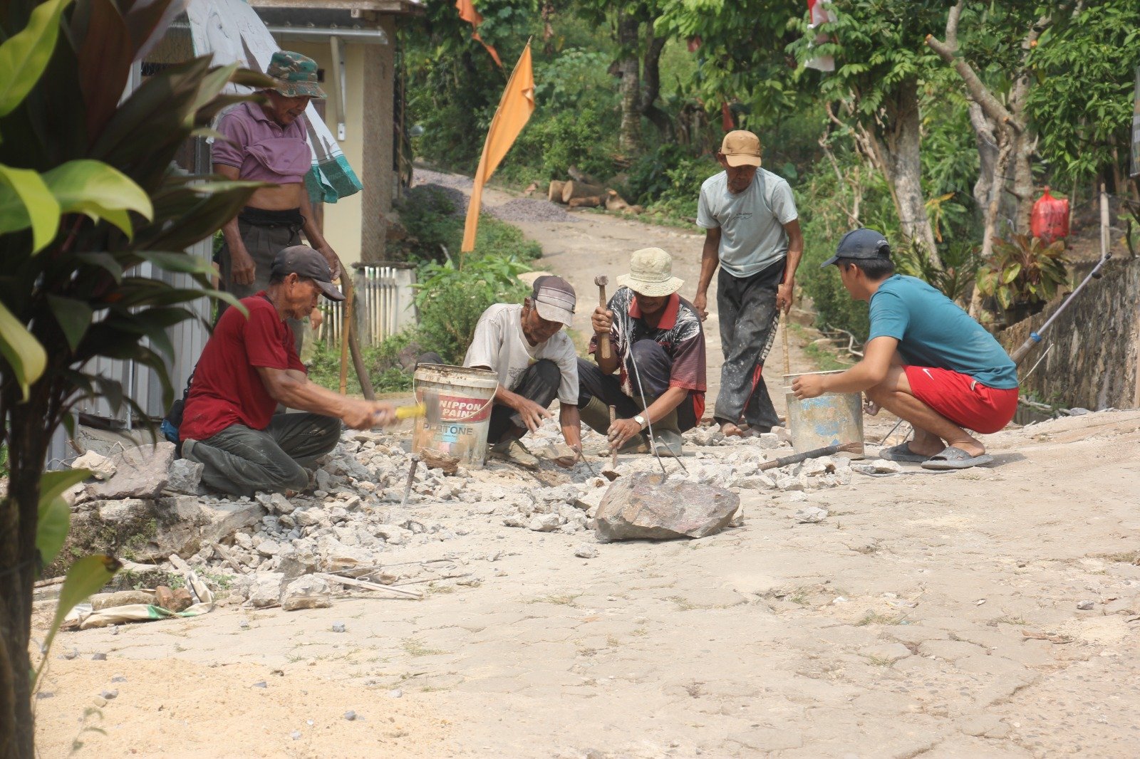 Drainase Dibangun, TMMD Antisipasi Banjir dan Ciptakan Lingkungan Sehat