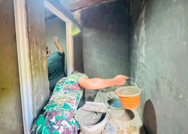 MCK Hampir Rampung, Satgas TMMD Kebut Pekerjaan Demi Kebutuhan Sanitasi Warga