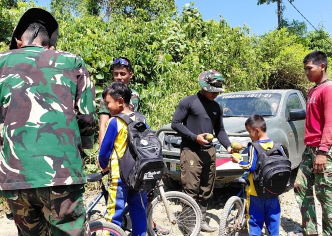 Bukan Sekadar Membangun, Satgas TMMD Ke-129 Tunjukkan Kepedulian kepada Warga Bandar Raya