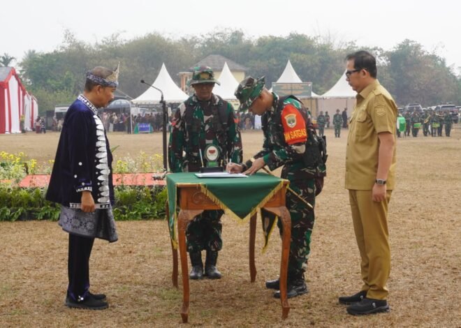 Kampung Bendung Jadi Lokasi TMMD ke-130, TNI dan Pemkab Wujudkan Pembangunan Bersama