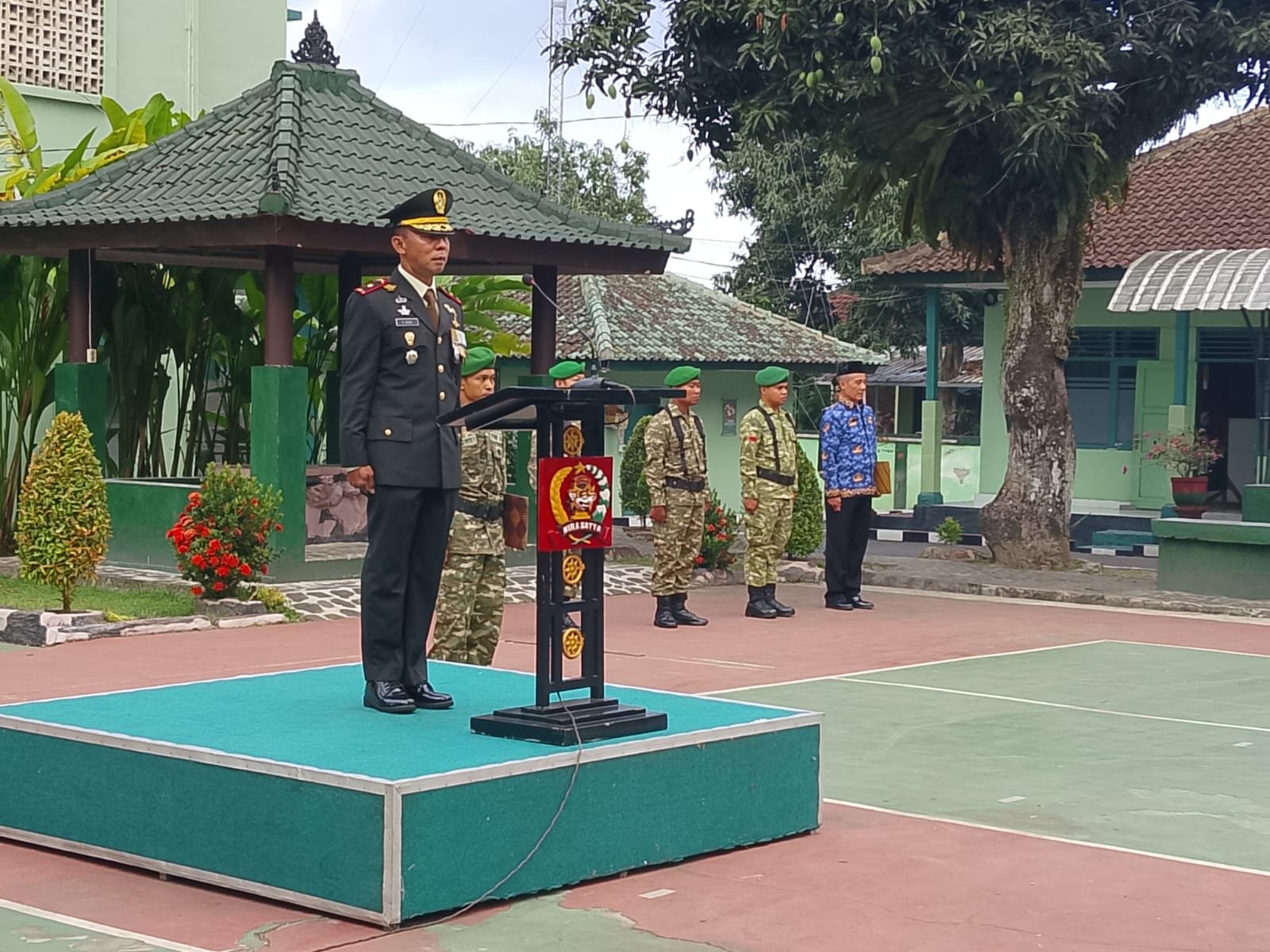 Peringatan HUT Ke-81 TNI: Ajak Masyarakat Bersama Menuju Kesejahteraan
