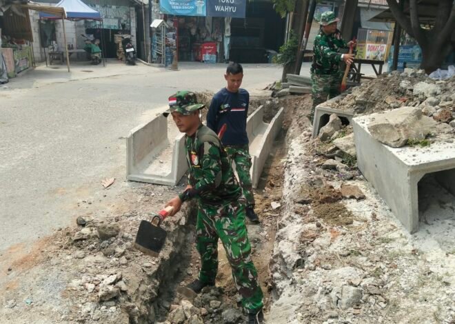 Pembangunan Infrastruktur Desa: Gali Parit untuk Sistem Drainase yang Lebih Baik