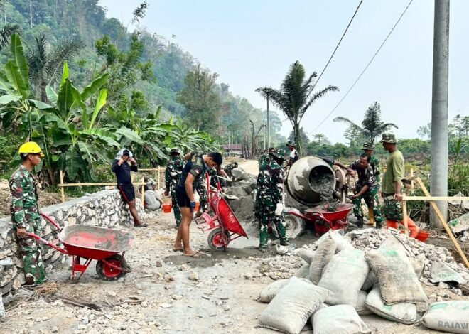 Pembangunan Infrastruktur TMMD ke-130 Perkuat Kesejahteraan Ekonomi Warga Parumpanai