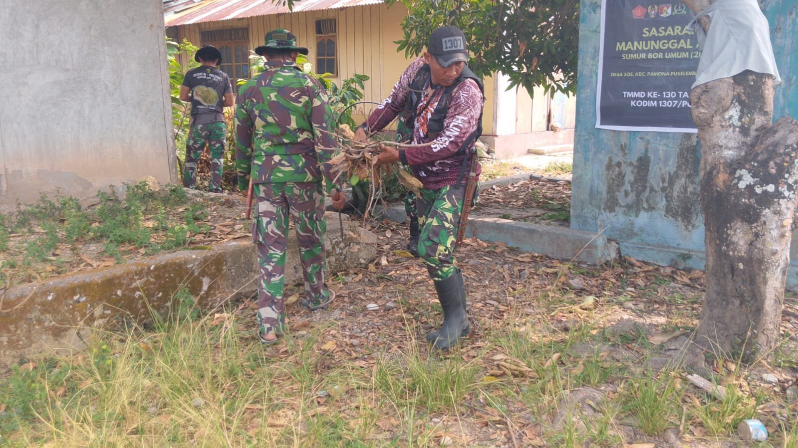 Sumur Pompa di Desa Soe: Terobosan TNI untuk Kesejahteraan 20 Keluarga
