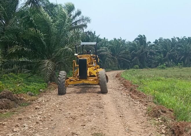 Gotong Royong Masyarakat Kandang Limun Wujudkan Jalan Impian Melalui TMMD