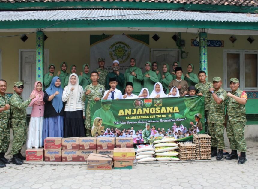 Kodim 0426/TB Persembahkan Cinta bagi Anak Yatim pada HUT TNI ke-81