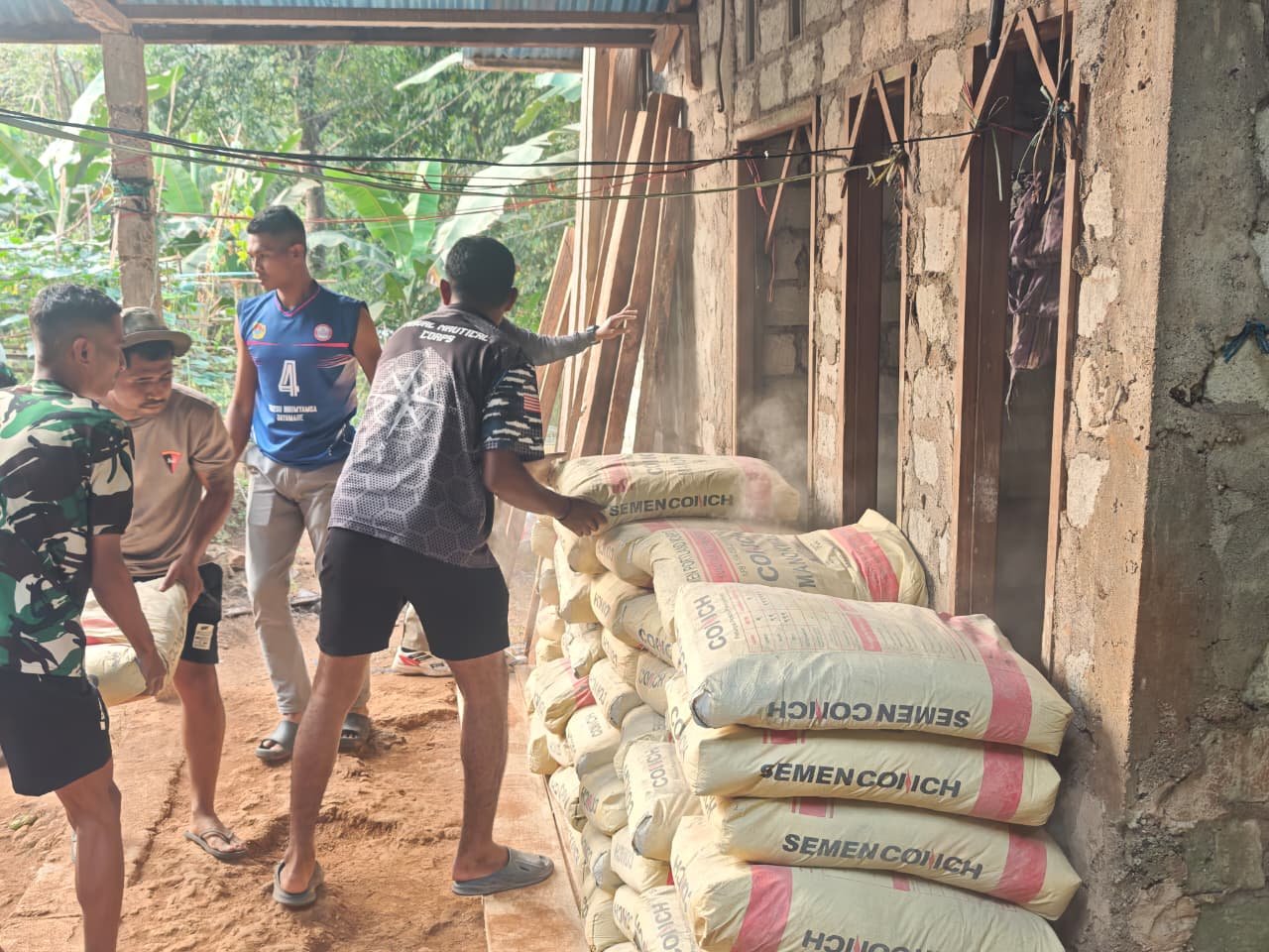 Dari Medan Berat Hingga Kabut, Satgas TMMD Berkontribusi di Dusun Seri