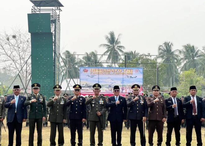 Kodim 1307/Poso Perkuat Kerja Sama di Peringatan HUT TNI ke-81