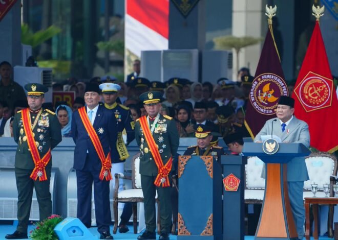 Kepala Staf Angkatan Darat Resmikan Lima Kodam Baru Saat HUT TNI