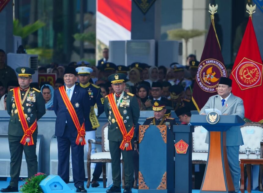 Kepala Staf Angkatan Darat Resmikan Lima Kodam Baru Saat HUT TNI