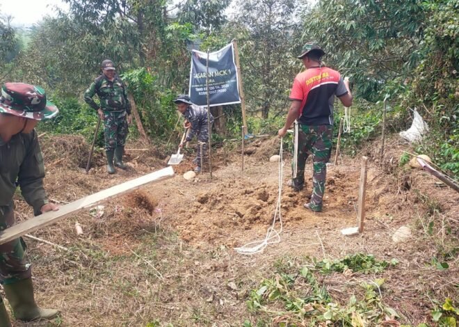 Proyek MCK Desa Leboni: Satgas TMMD Tingkatkan Kualitas Sanitasi Warga