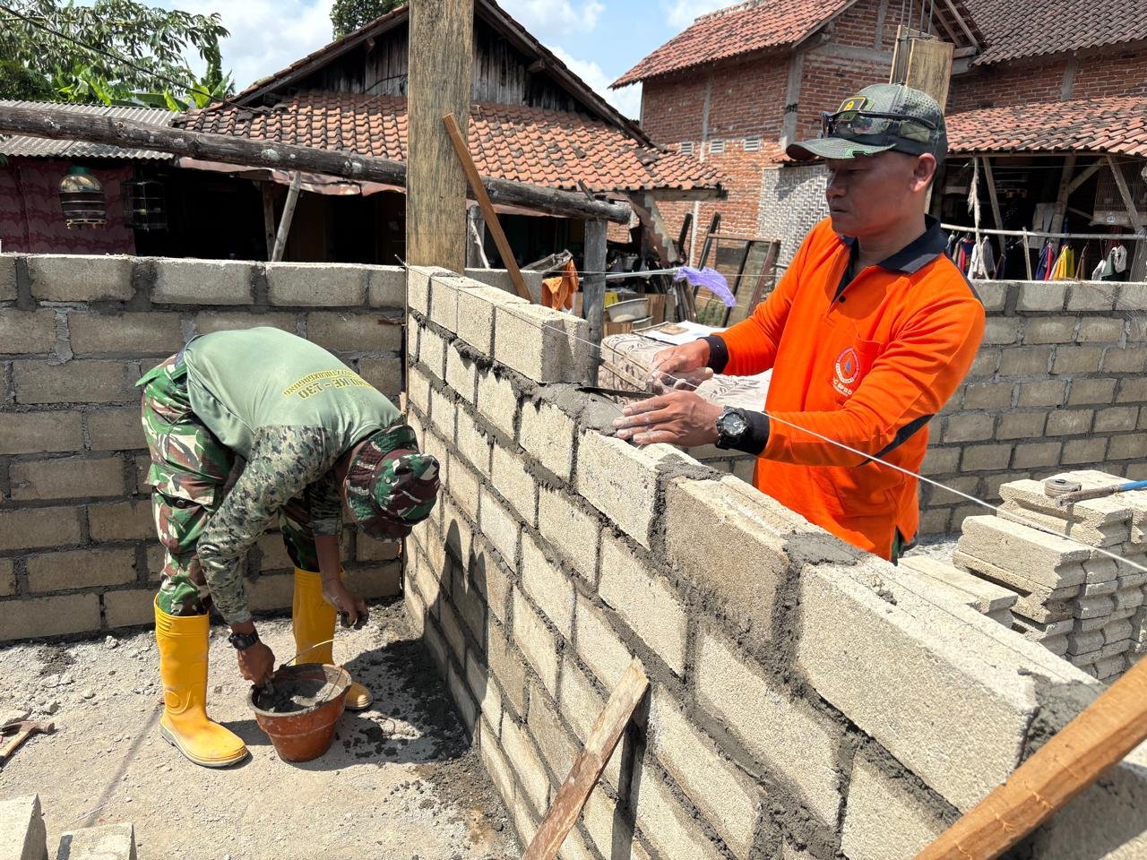 Transformasi Rumah Agus Suwandi Berkat Kerja Sama Masyarakat dan Satgas TMMD