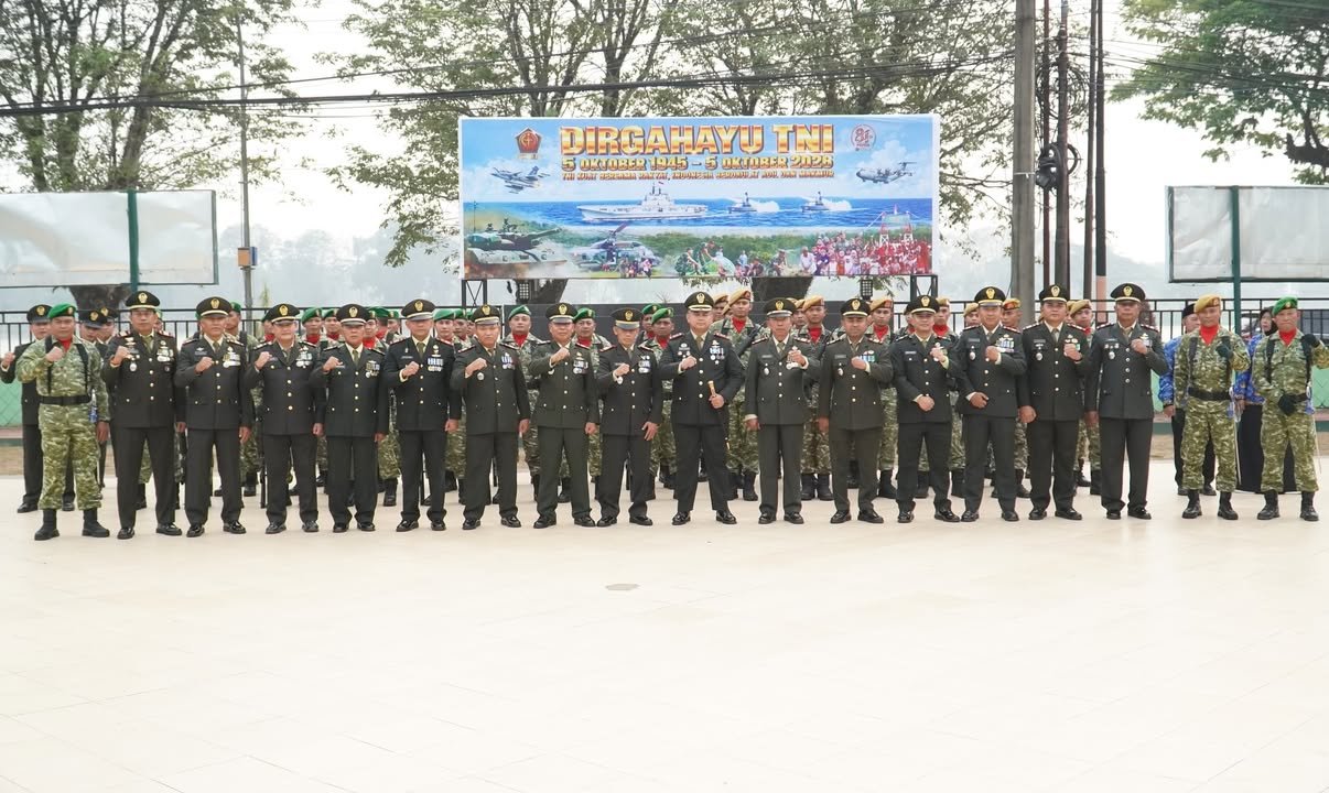 Merayakan HUT TNI ke-81, Kodim 0906/Kkr Perkuat Kebersamaan di Upacara