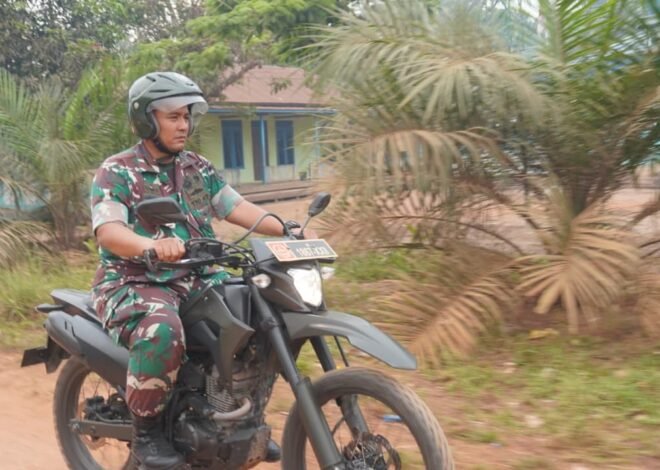 Dandim 1015/Sampit Kunjungi Lokasi Sebaran Api di Mentaya Seberang