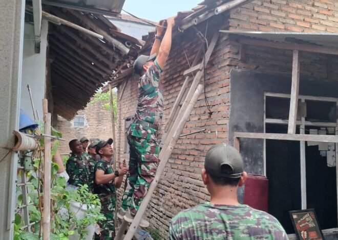 Satgas TMMD 130 Tingkatkan Kualitas Hunian di Desa Sumur Bandung